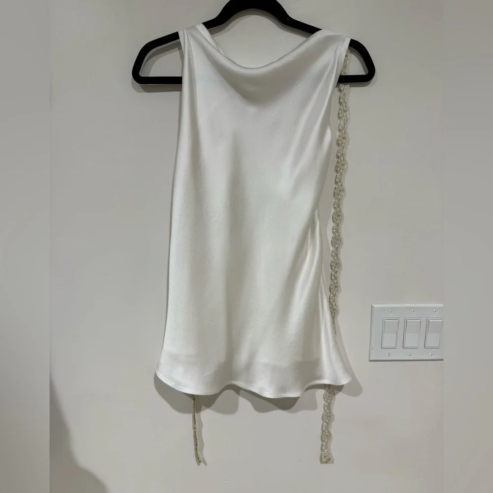 Sisters the Label - SOFIA MINI DRESS - PEARL SILK - Picture 8 of 13